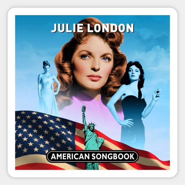 Julie London - American Songbook Magnet by PLAYDIGITAL2020